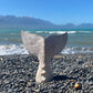 Whale Tail Wooden Small