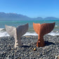 Wooden Whale Tail Large