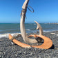 Wooden Fishhook- Large Wall Art