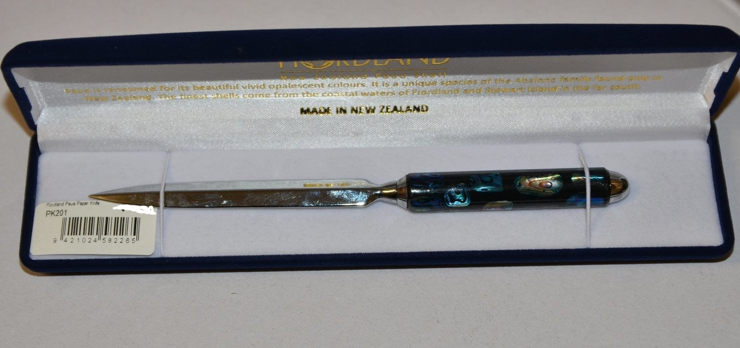 Paper Knife from Pacific Jewel - Southern Paua New Zealand