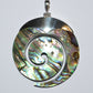 Paua 'Koru' Pendant from Pacific Jewel - Southern Paua New Zealand