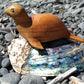 Wooden Seal Medium from Pacific Jewel - Southern Paua New Zealand