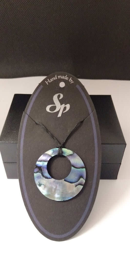 Paua Sphere Pendant from Pacific Jewel - Southern Paua New Zealand