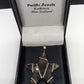 Mother Of Pearl Black 'Star' Pendant from Pacific Jewel - Southern Paua New Zealand