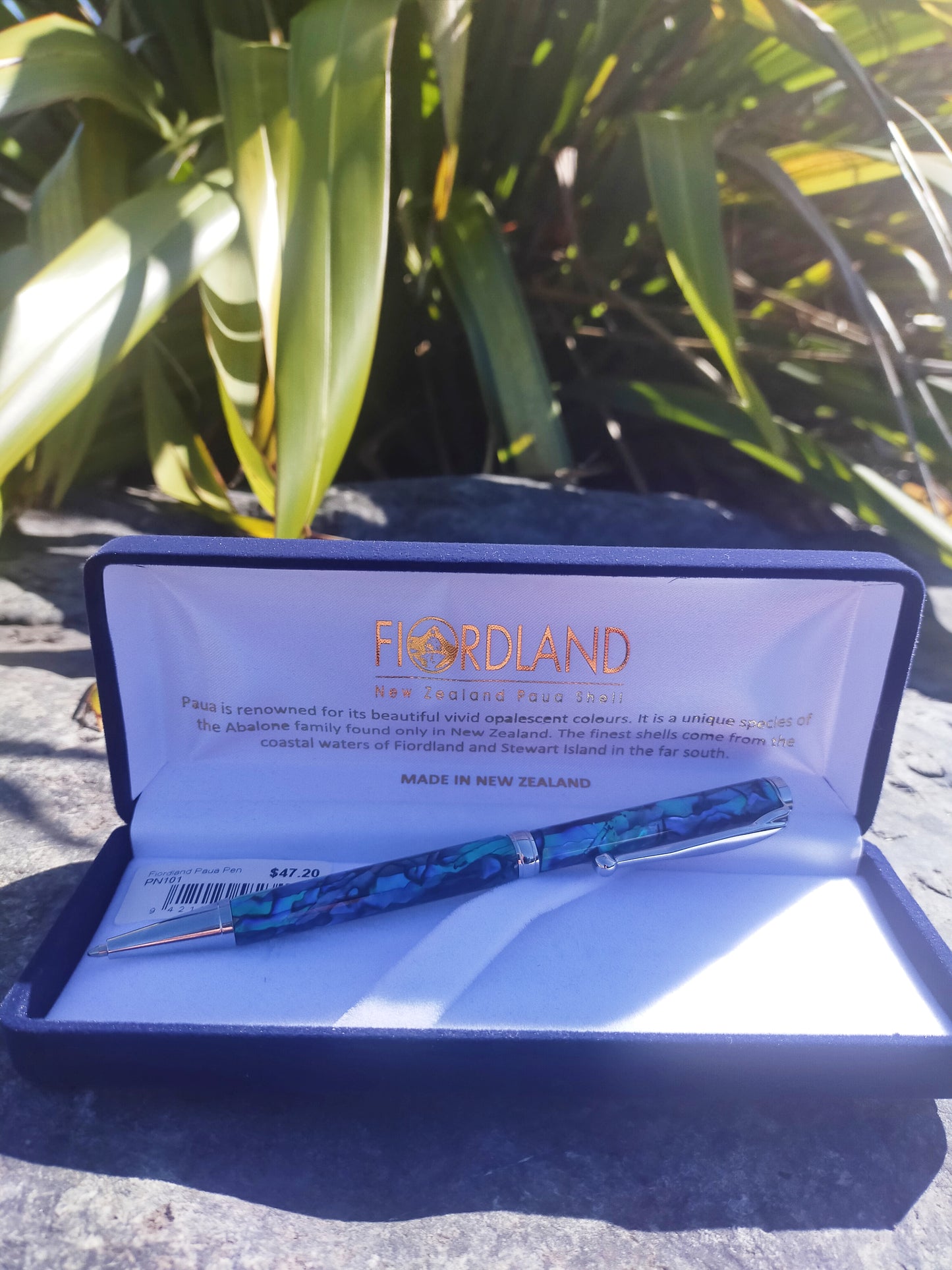 Ballpoint Paua Pen from Pacific Jewel - Southern Paua New Zealand