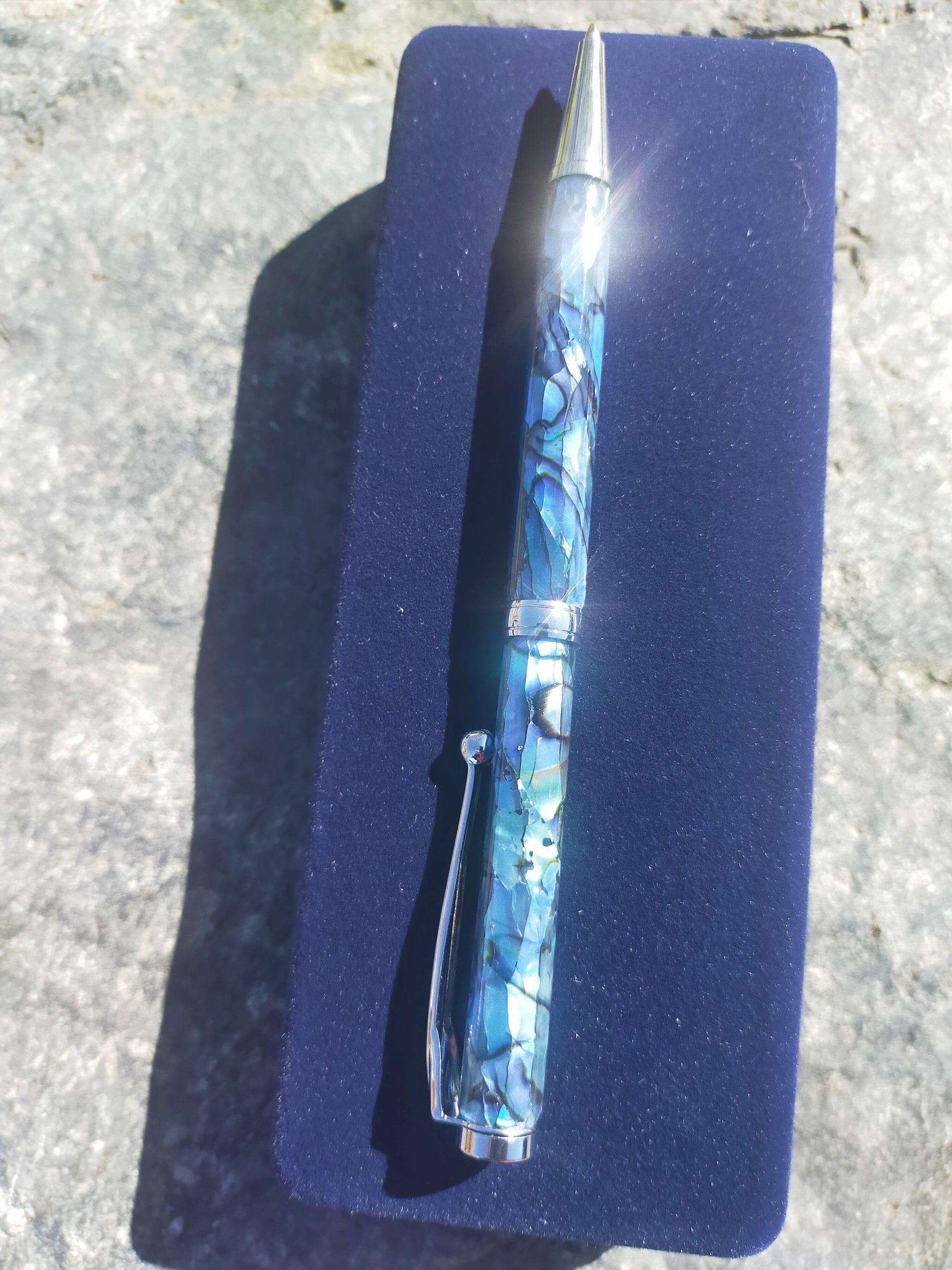 Ballpoint Paua Pen from Pacific Jewel - Southern Paua New Zealand