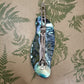 Small "S" Paua Hair Clip from Pacific Jewel - Southern Paua New Zealand