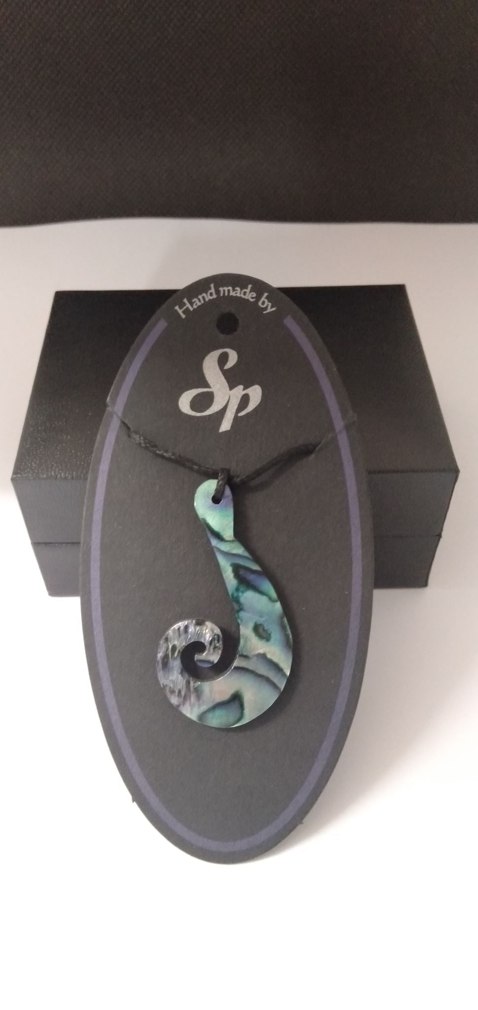 Paua Frond Pendant from Pacific Jewel - Southern Paua New Zealand