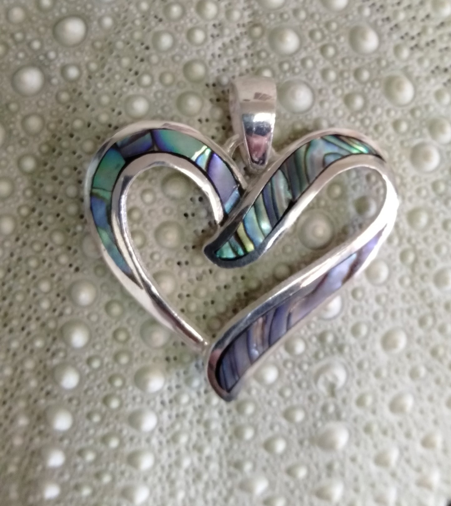 Heart Paua Pendant from Pacific Jewel - Southern Paua New Zealand
