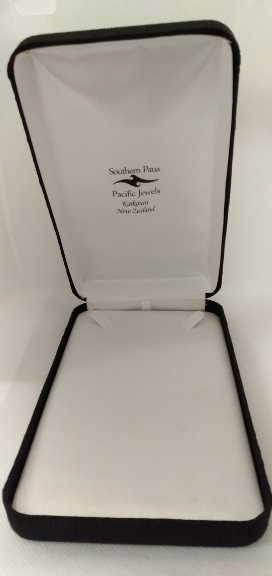 Large Necklace Display Box from Pacific Jewel - Southern Paua New Zealand