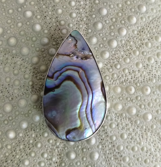 Paua 'Drop' Pendant from Pacific Jewel - Southern Paua New Zealand