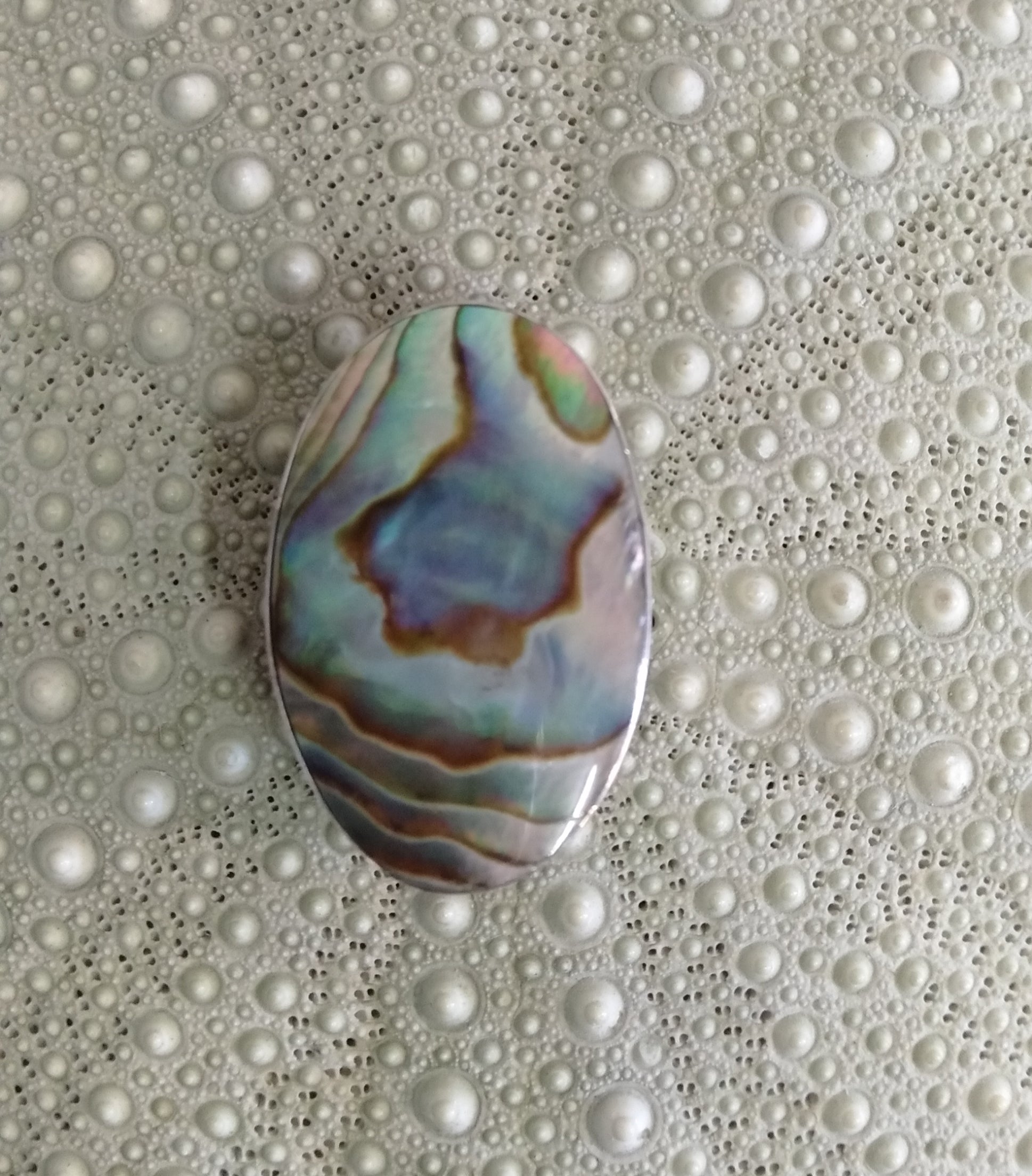 Paua Oval Pendant from Pacific Jewel - Southern Paua New Zealand